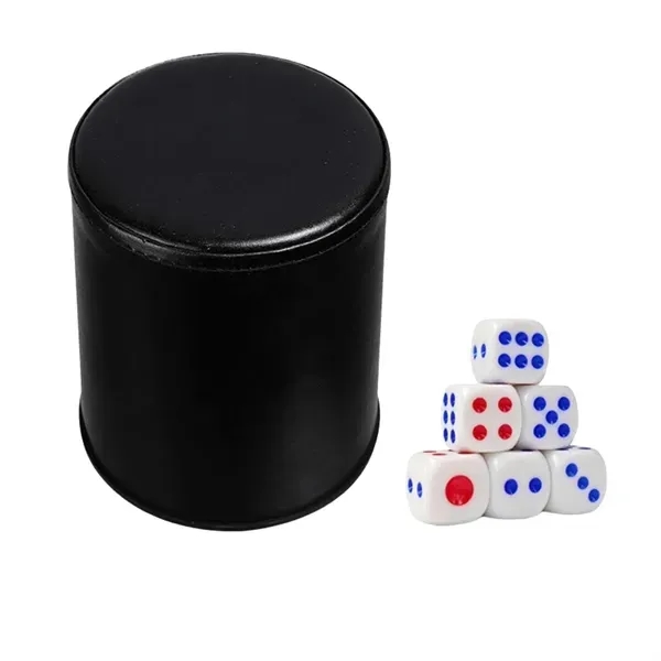 Handcrafted Dice Cocktail Shaker with Barware Set 6