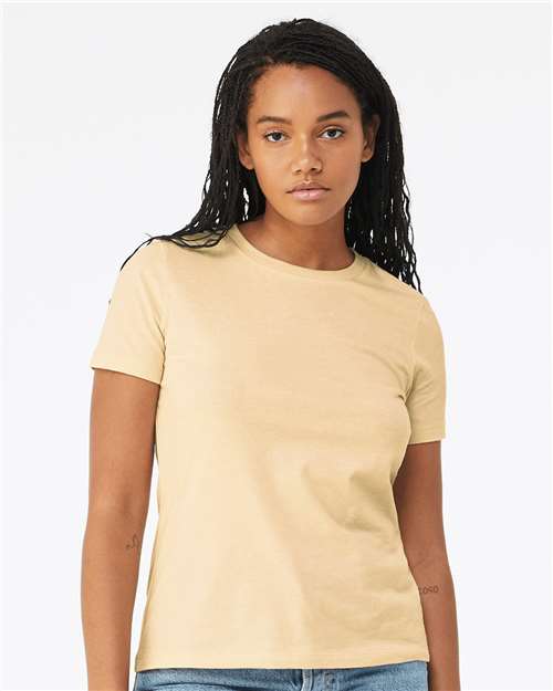 Women's Relaxed Fit Heather CVC Tee - 6400CVC 77