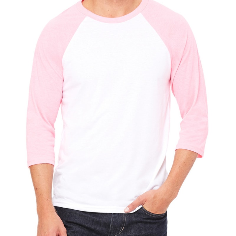Bella Unisex 3/4-Sleeve Baseball T-Shirt 4