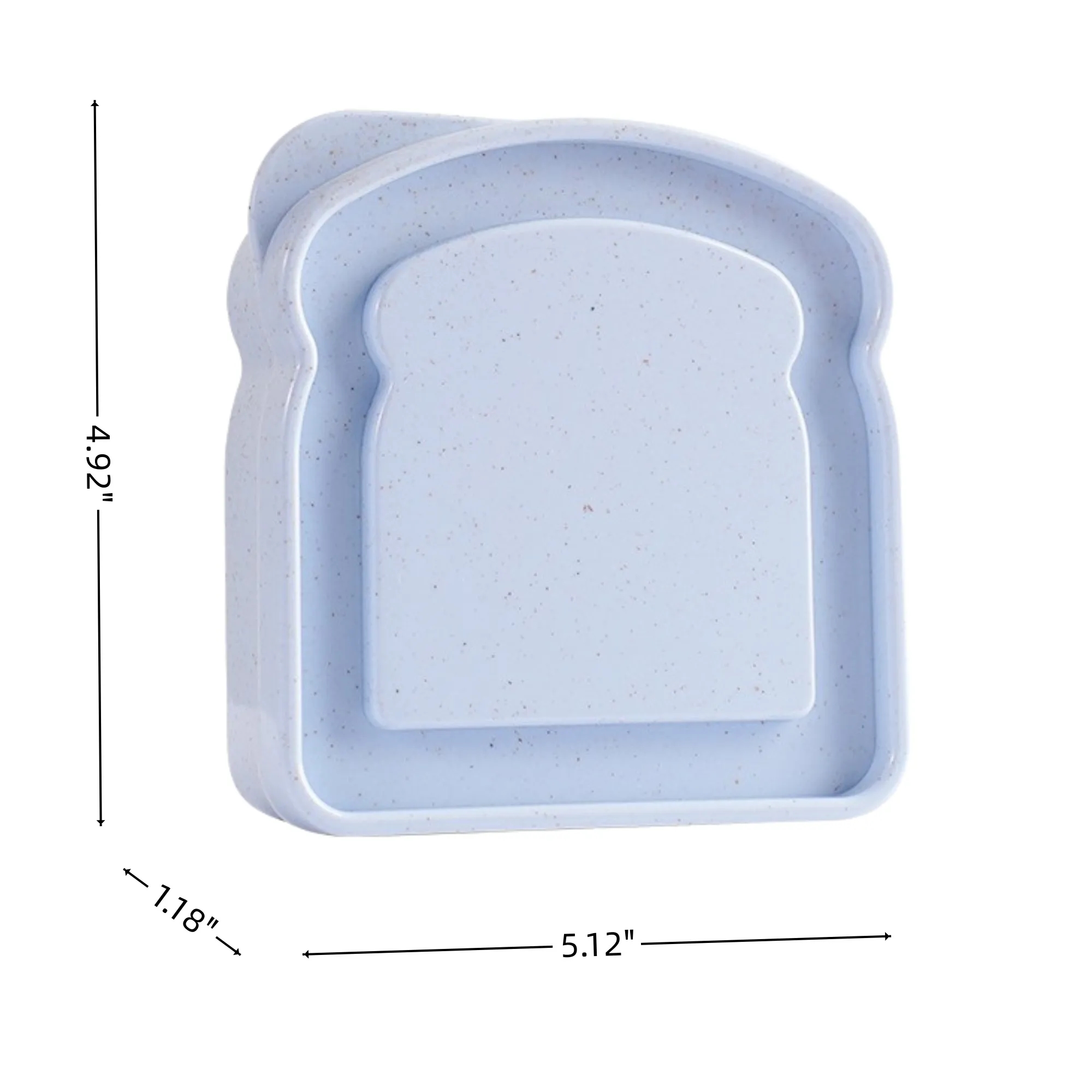 Sandwich Container Toast Bread Storage Box 6