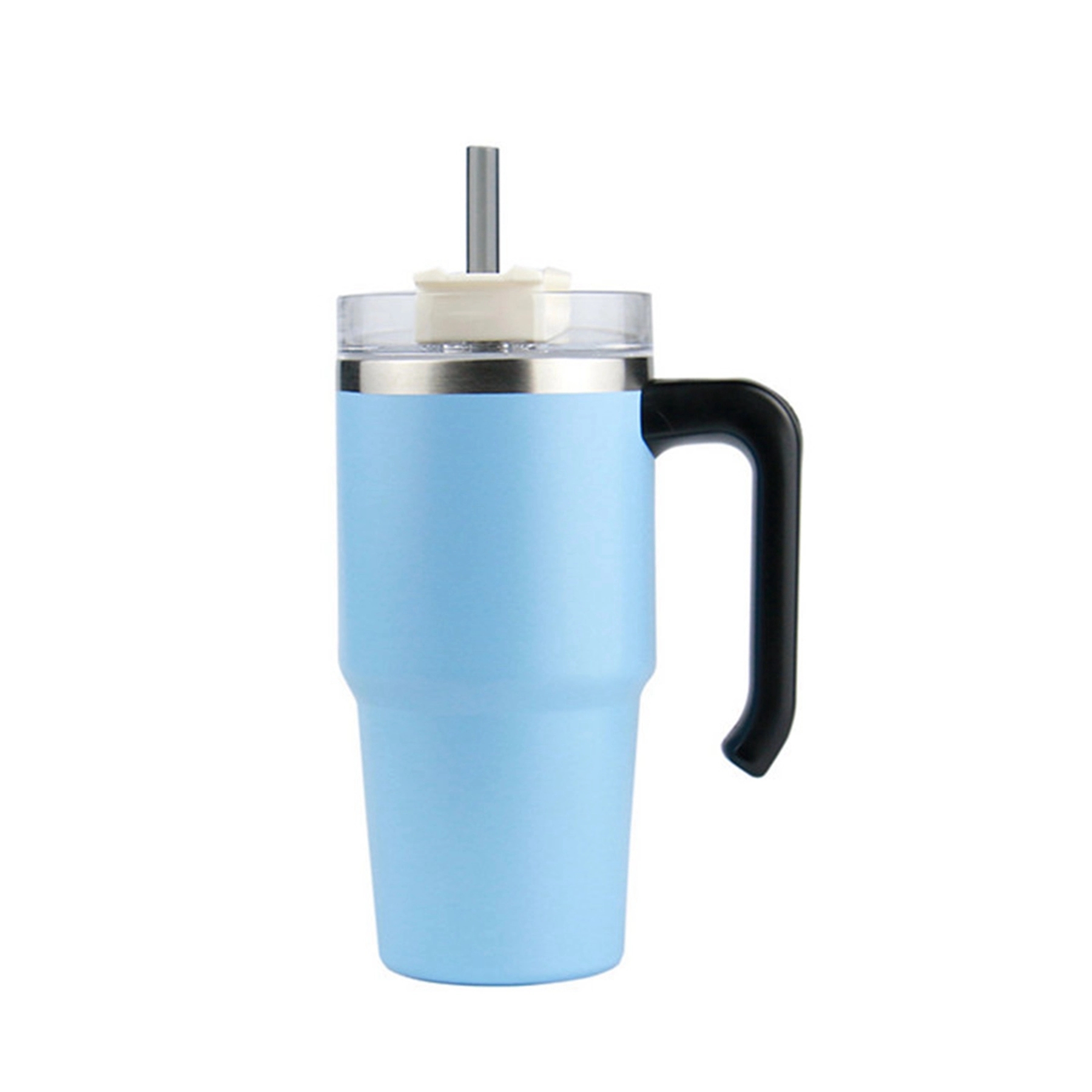 20 Oz. Double Wall Stainless Steel Vacuum Mug with Handle 3