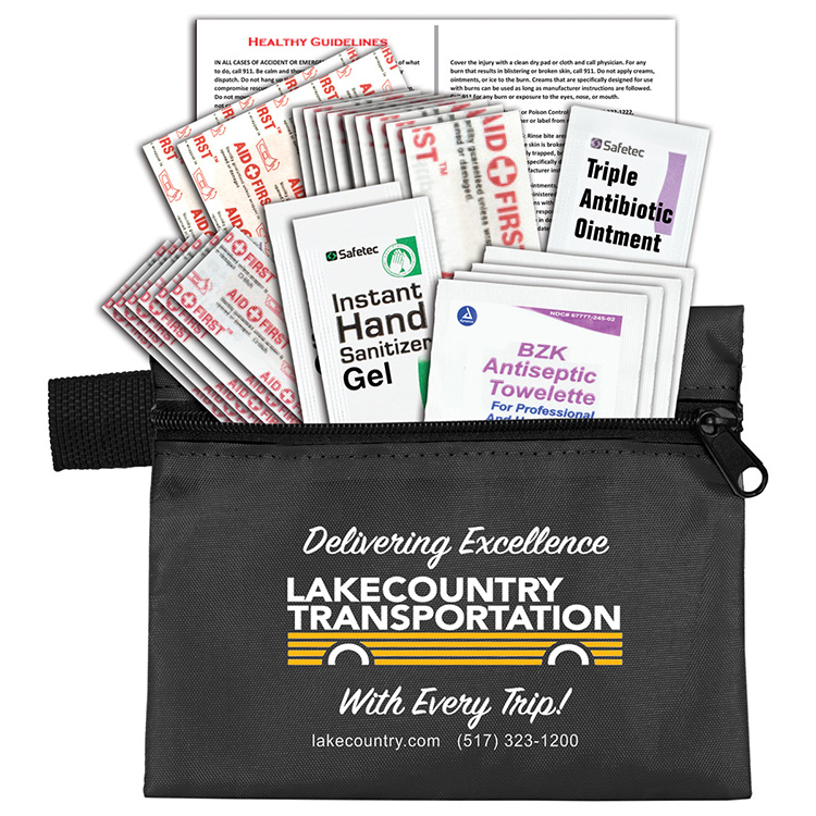 "Altair" 26 Piece First Aid Kit in Zipper Pouch 5