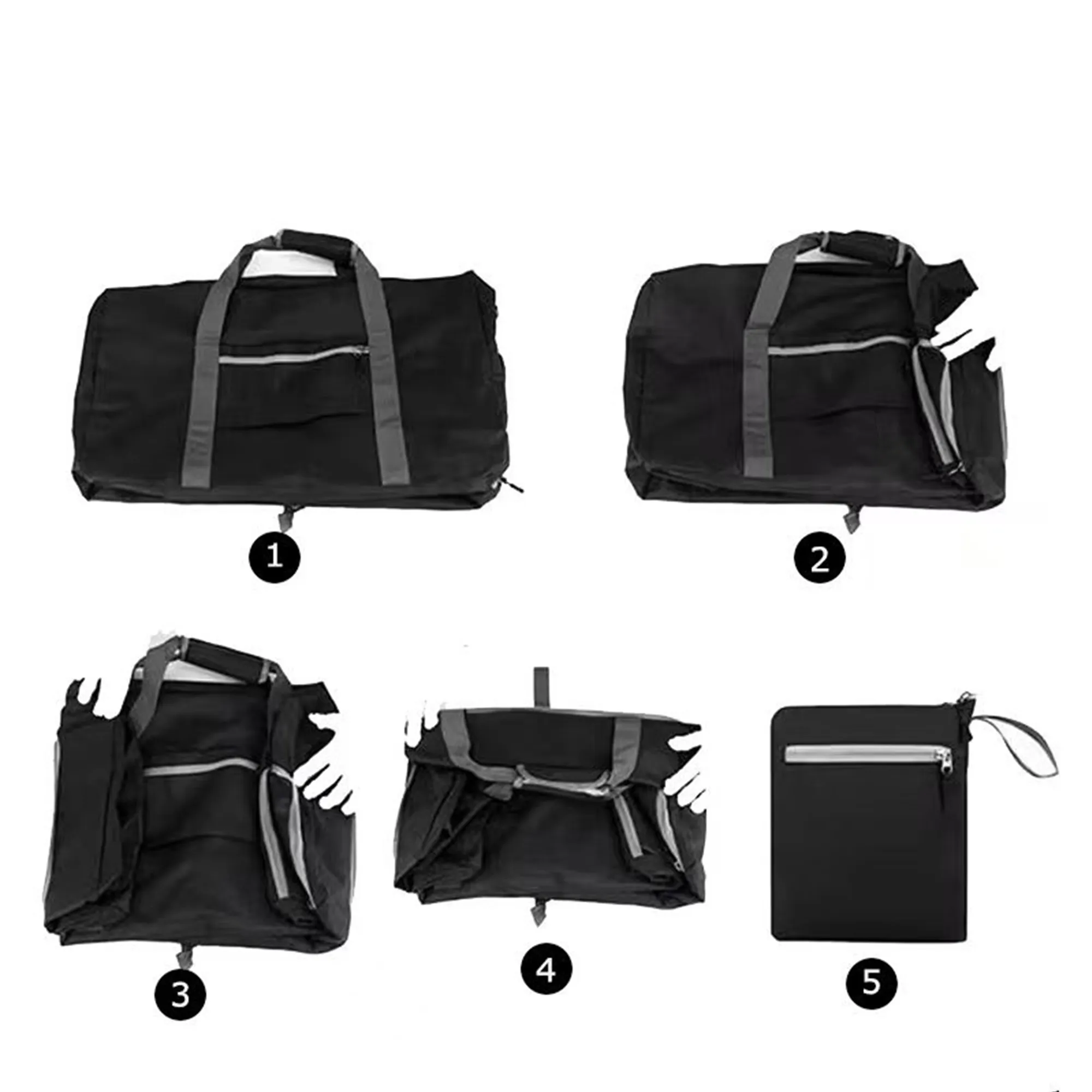 MOQ 20 Foldable Large Capacity Travel Duffel Bag 3