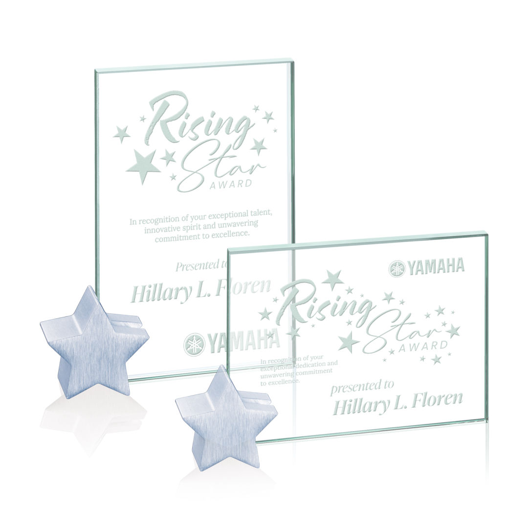 Bermuda Award - Jade/Chrome Star