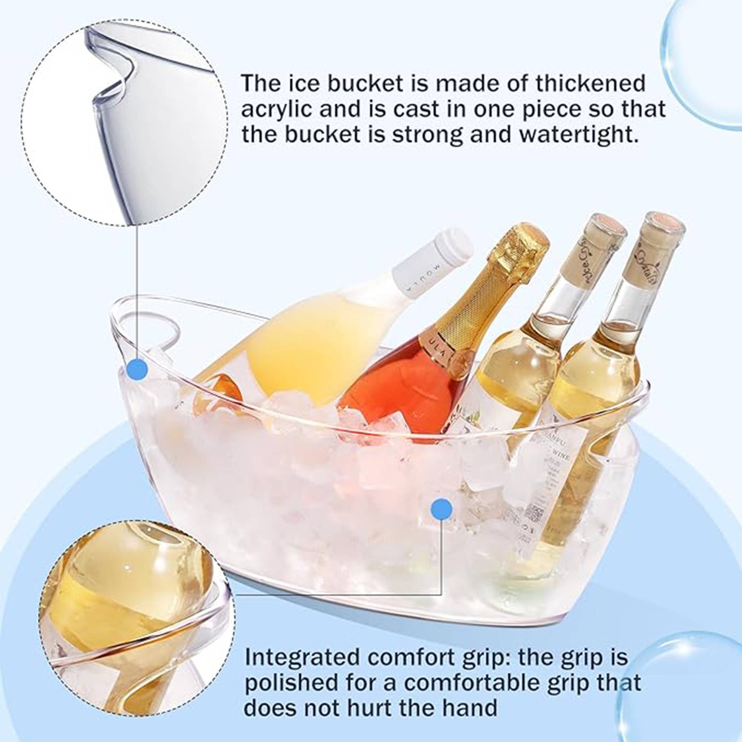 Ship Shaped Champagne Wine Bucket 4