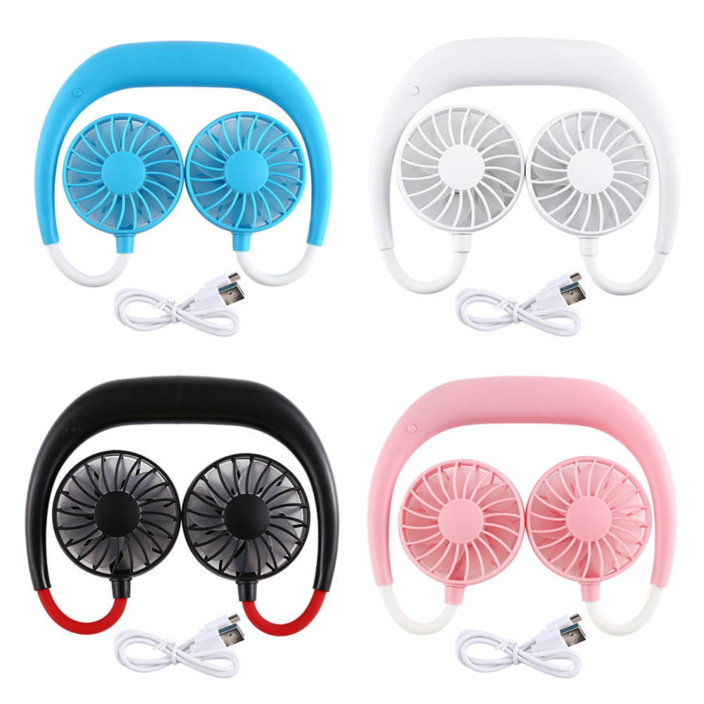 USB Rechargeable Hanging Neck Sports Fan 1