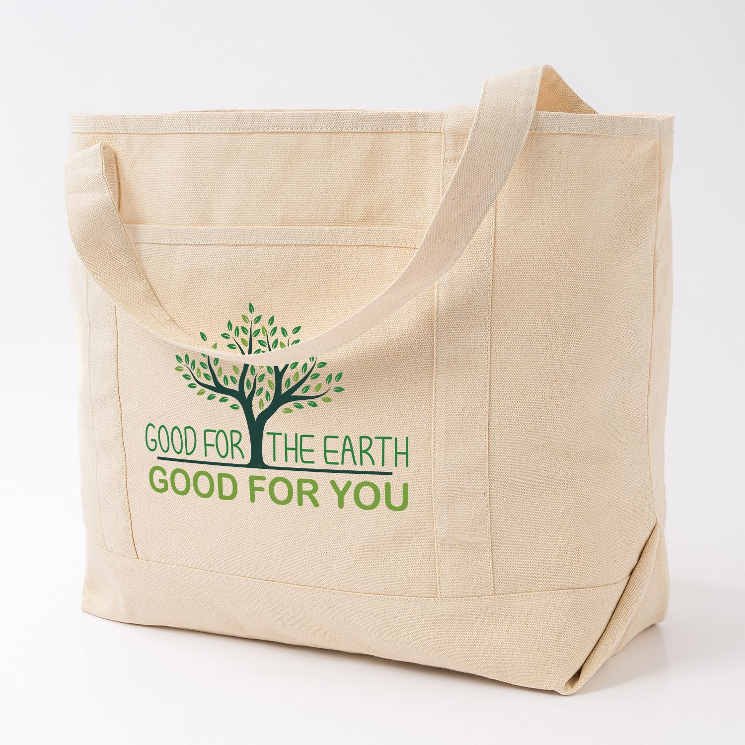 SARATOGA FULL COLOR RECYCLED COTTON TOTE 10 OZ
