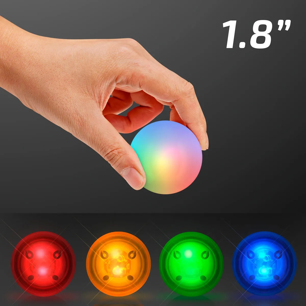 LED Rubber Bounce Ball 7