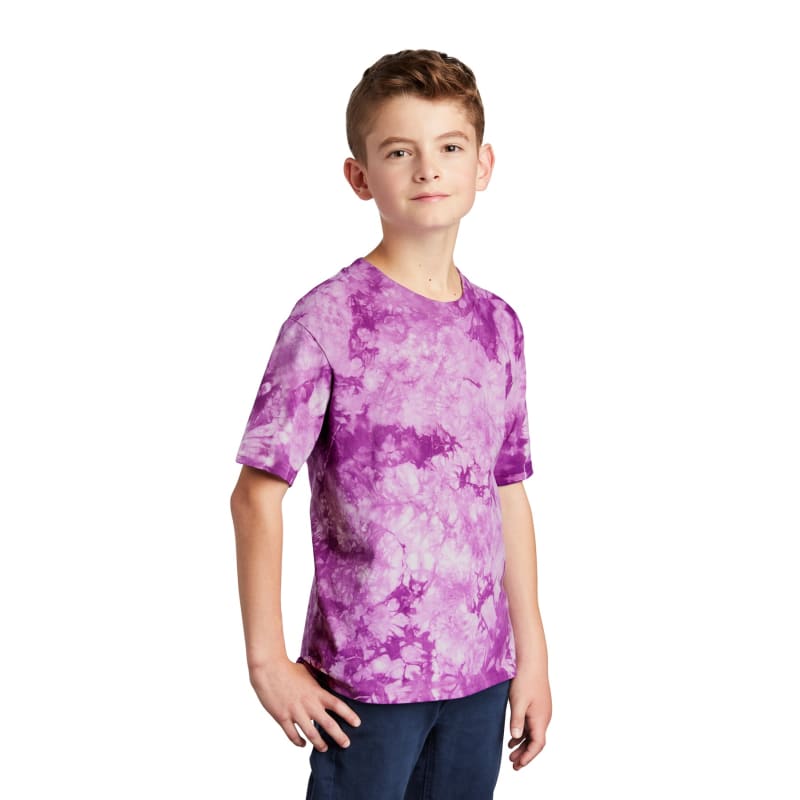 Port & Company Youth Crystal Tie-Dye Tee 14