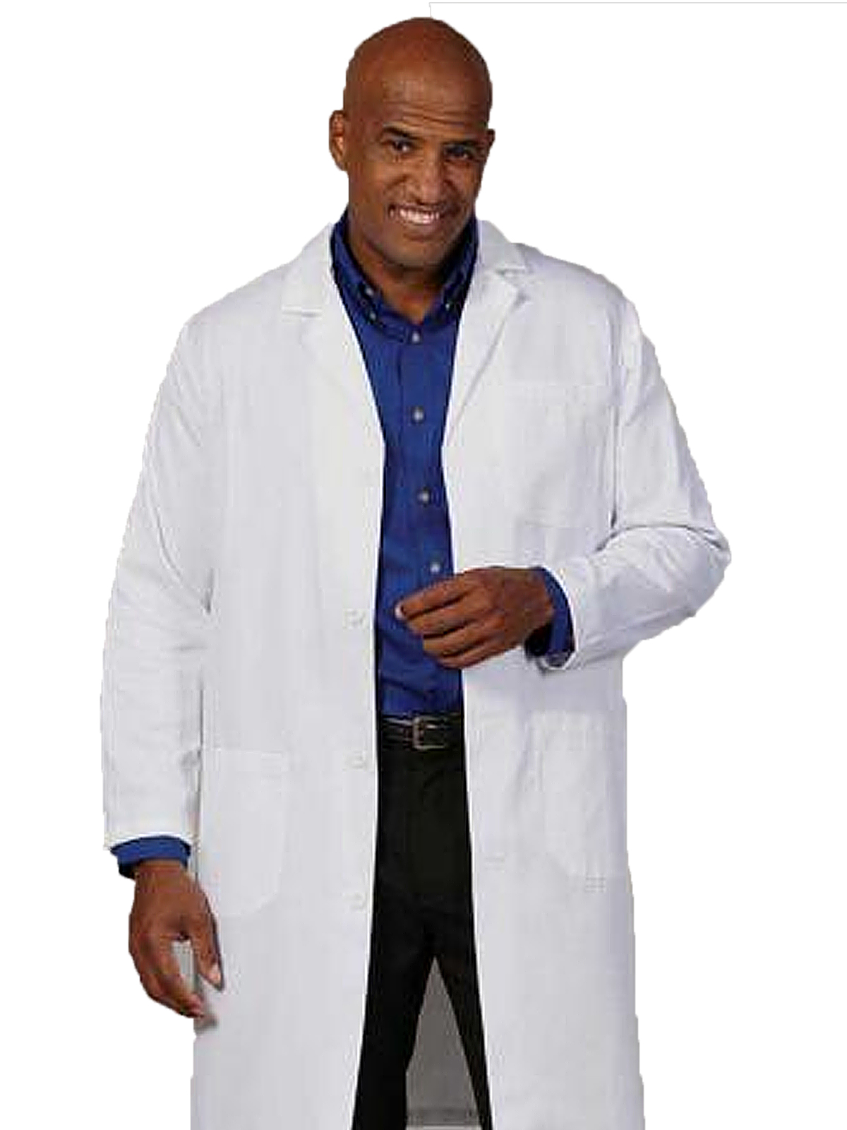 Fashion Seal Lab Coats - Men's Three-Pocket 41" Full-Length Lab Coat
