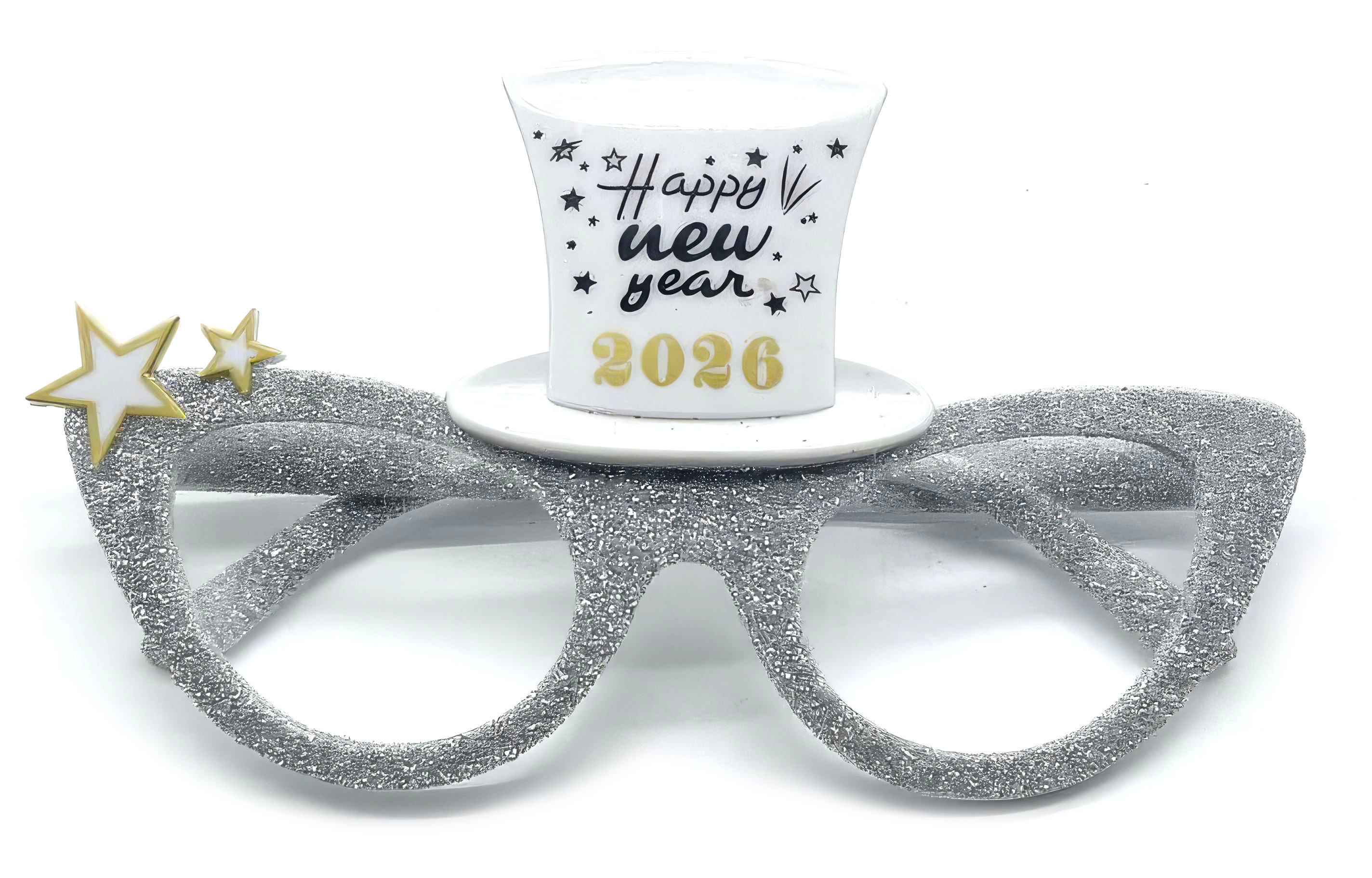 2026 NY Hat New Year Party Glasses 10