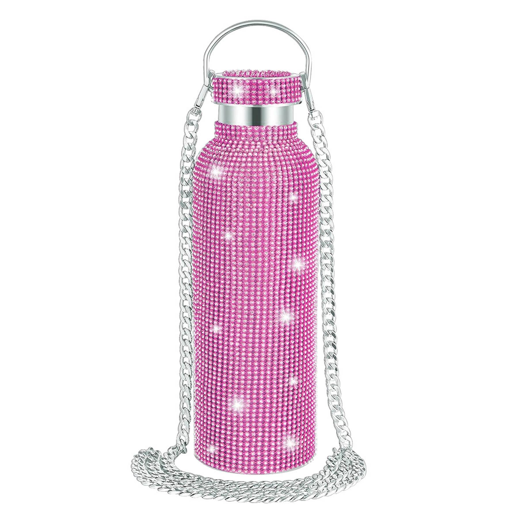 12oz Stainless steel insulated cup with diamond insert 17
