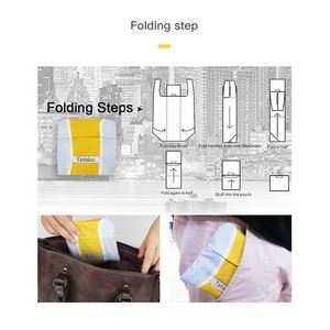 Portable Folded Grocery Tote Bags 2