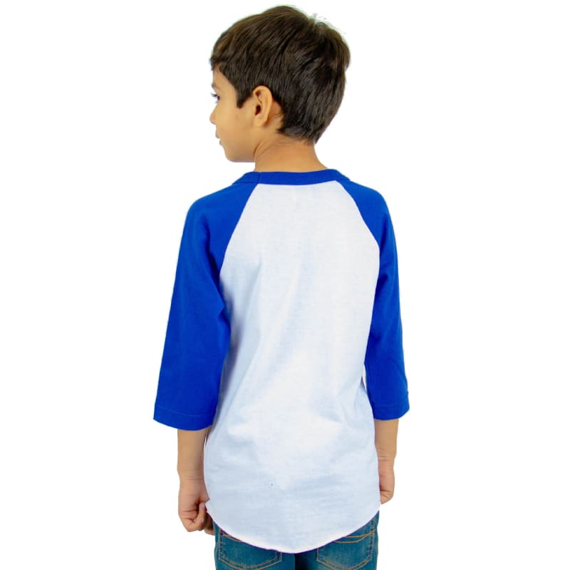Shaka Wear Youth Three-Quarter Sleeve Raglan 8