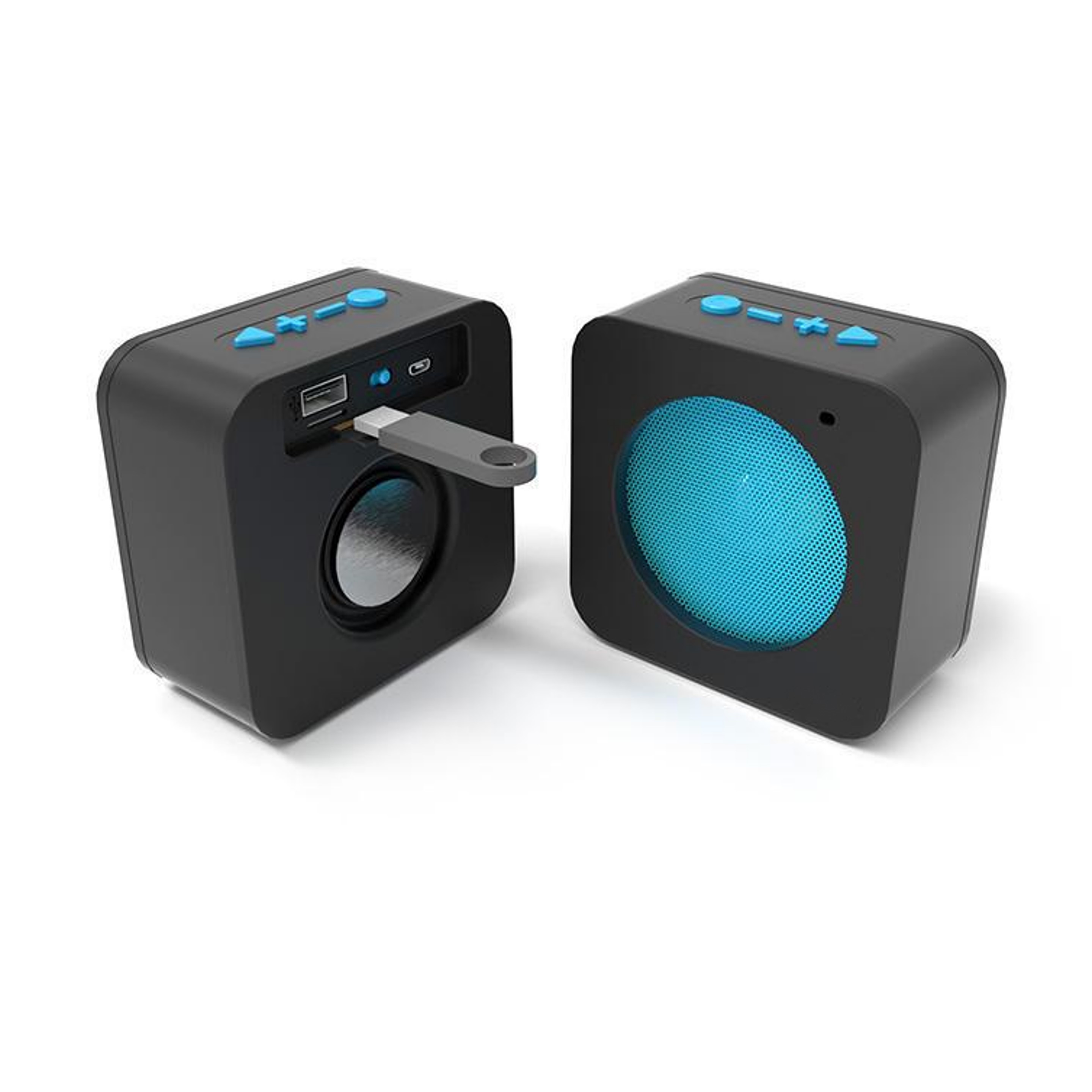 Square Portable Wireless Speaker (direct import) 2