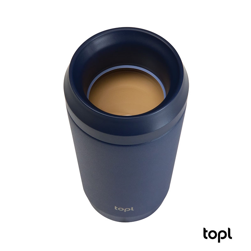 TOPL® 12 oz. Double Wall, Recycled Stainless Steel 360° Tumbler 7