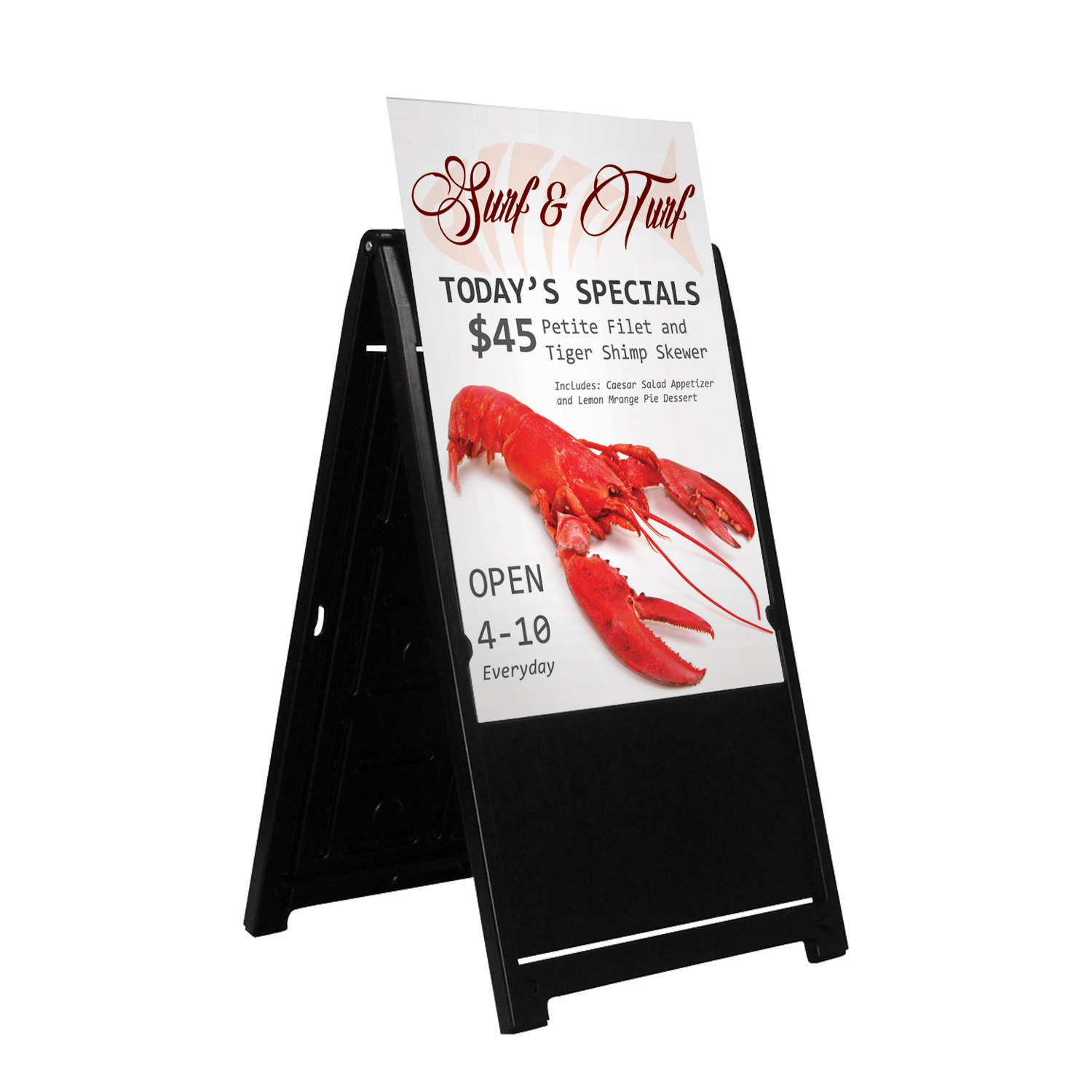 Signicade Deluxe A-Frame Kit (Double-Sided) 7