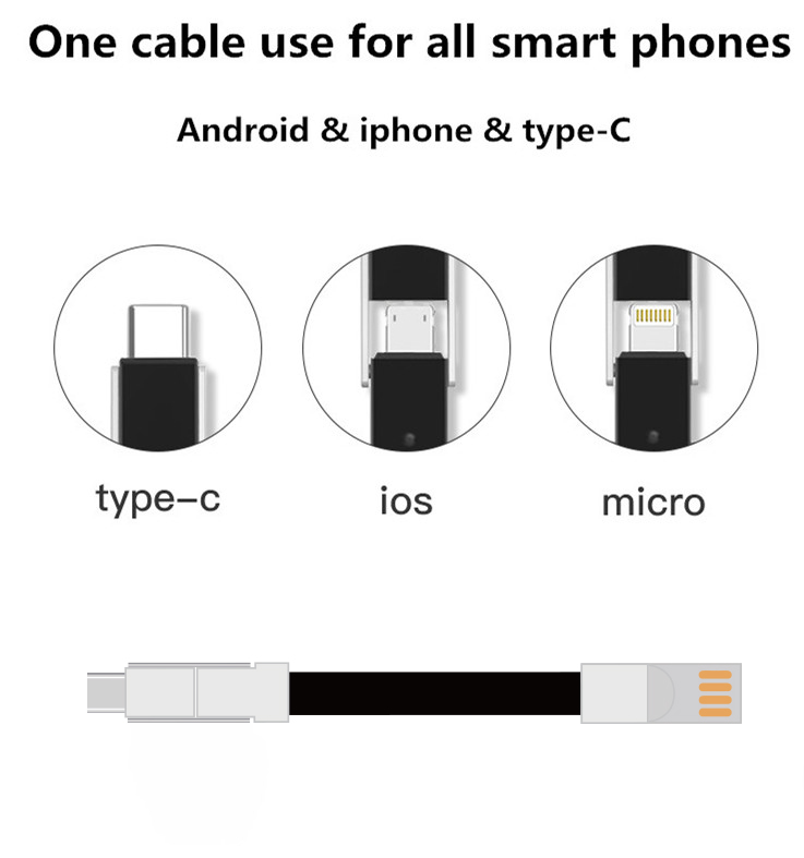 3-in-1 Magnet Charging Cable 4