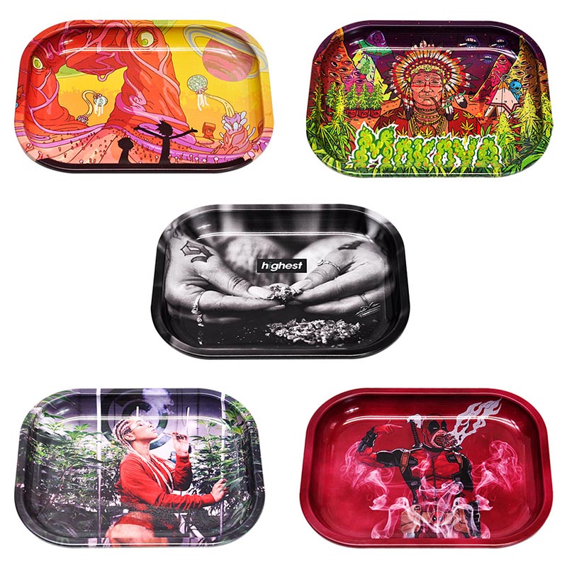 Full Color Print Rolling Tray 3