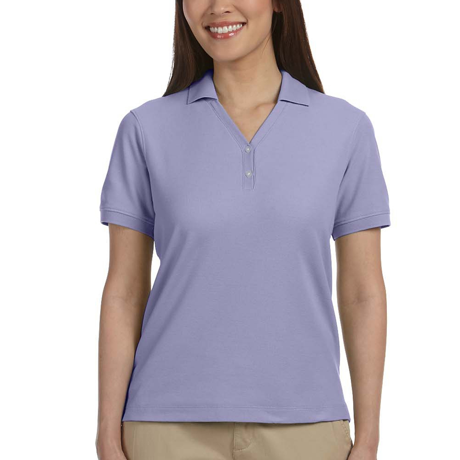 Devon & Jones® Ladies' Y-Collar Golf Polos 13