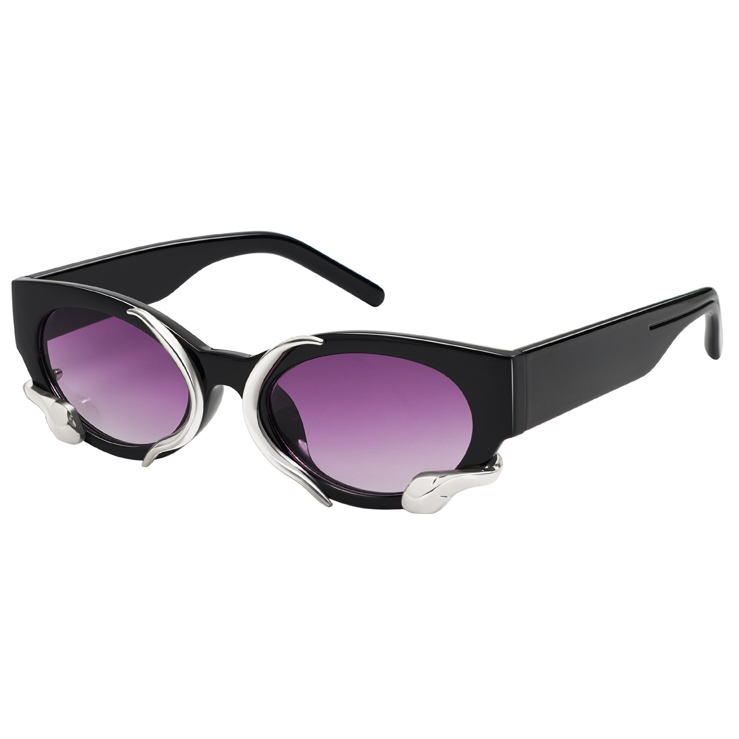 Vintage Metal Snake Sunglasses 5