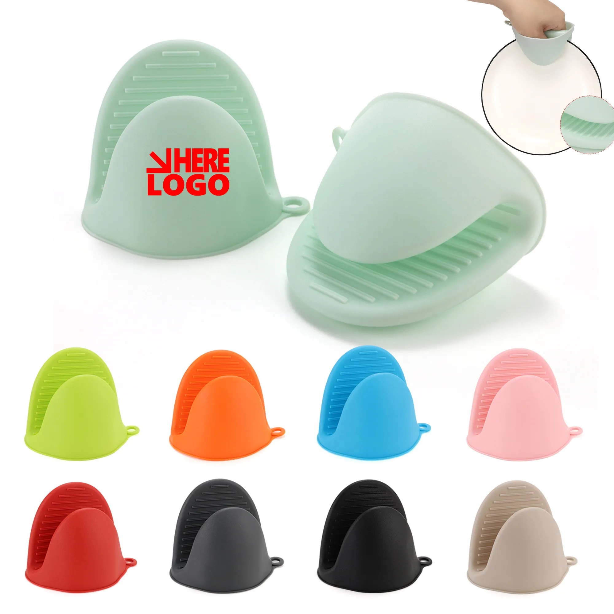 MOQ100 Single Baking Oven Mitts Kitchen Anti Scald 4