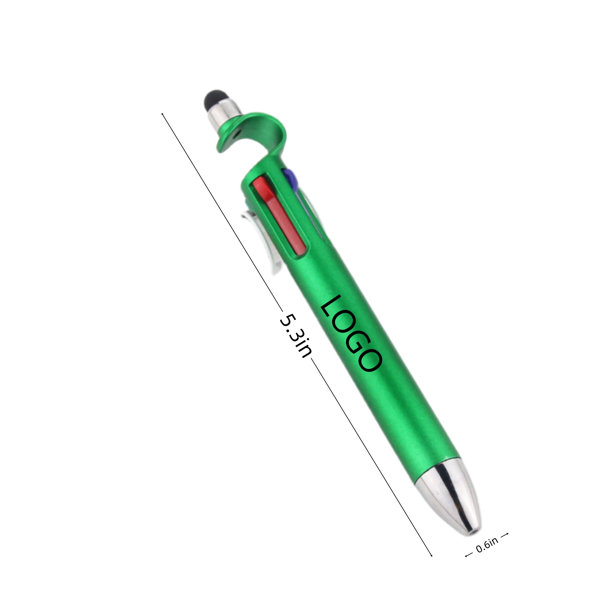 Four-Color Mobile Phone Stand Ballpoint Pen 4