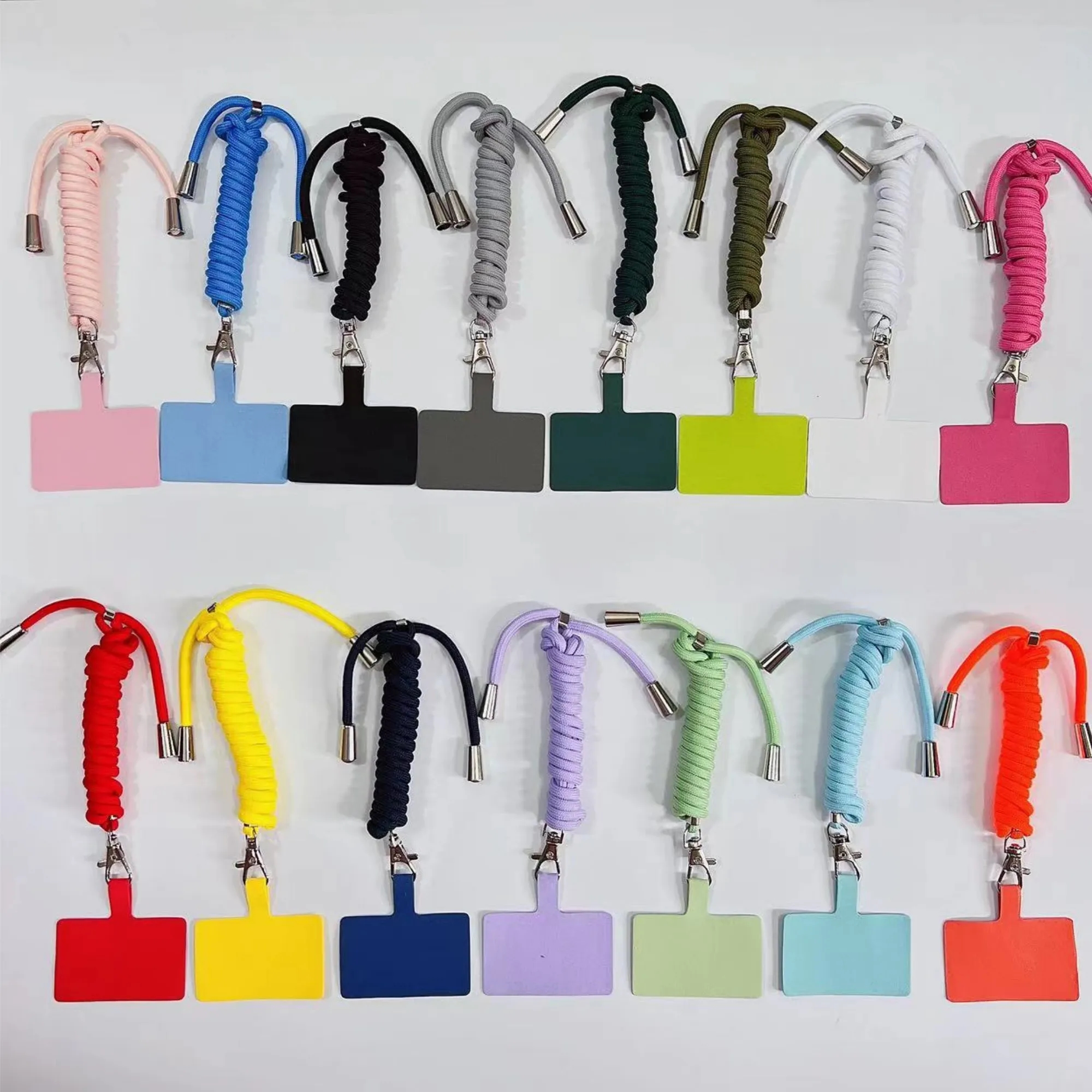 Adjustable Polyester Cell Phone Lanyard Badge Holder 6
