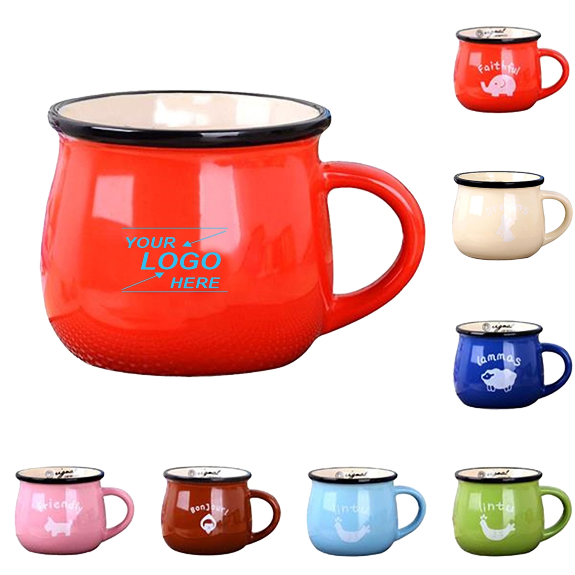 11 Oz. Cute Ceramic Mug 2