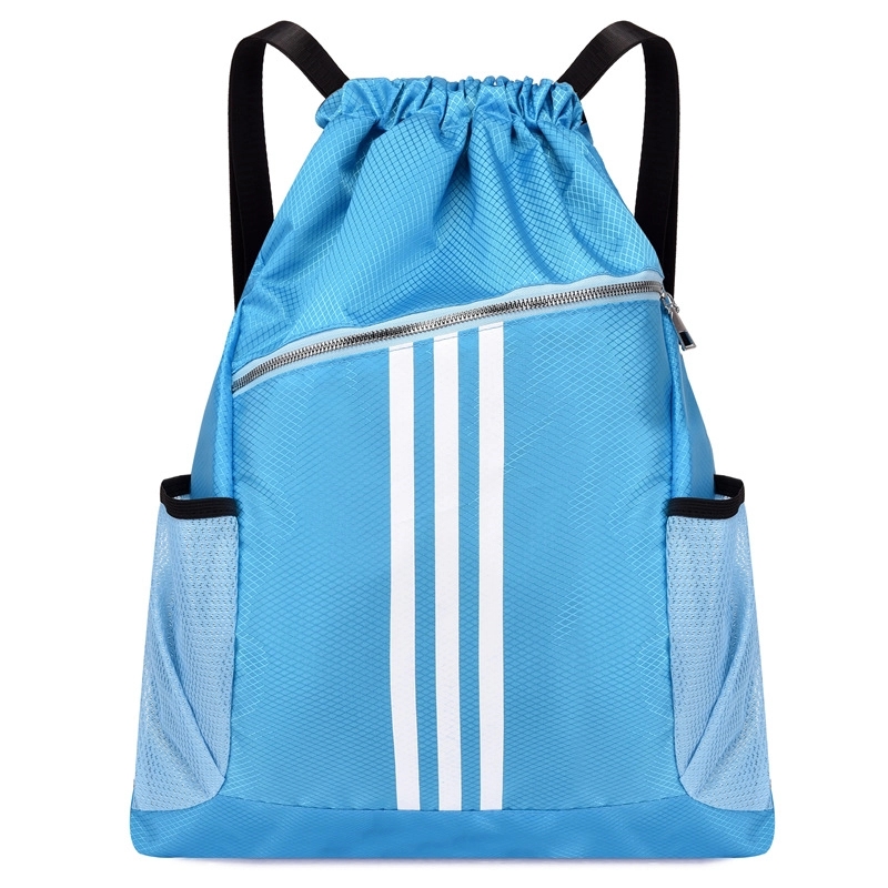 Custom Oxford Fabric Sports & Travel Drawstring Backpack 3