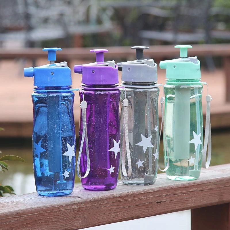 22oz Spray Sports Water Bottles (650ml) 2