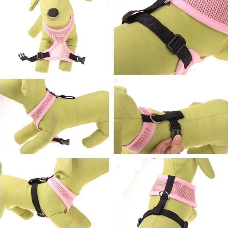 Mesh Pet Harness Collar 1