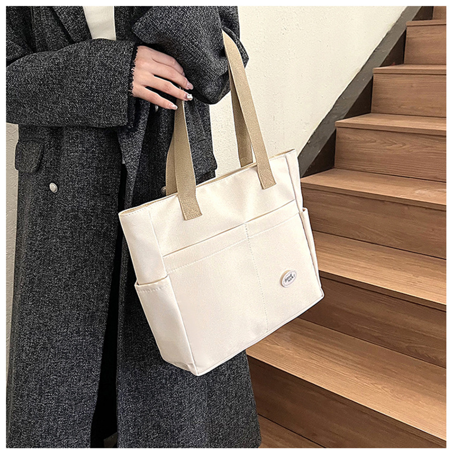 Reusable Travel Shopping Nylon Tote Bag 2