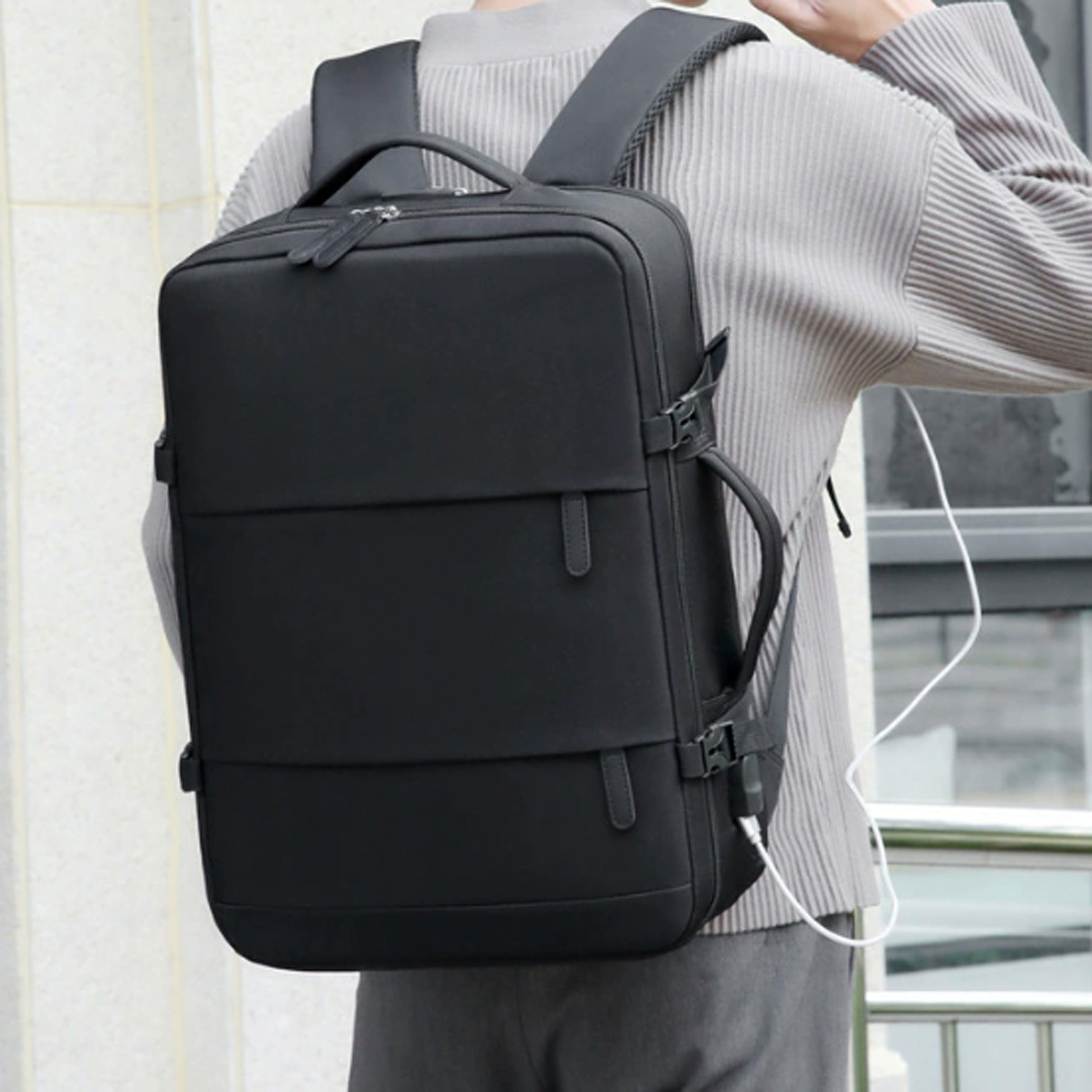 Fashionable & Lightweight Multi Compartment Backpack 3