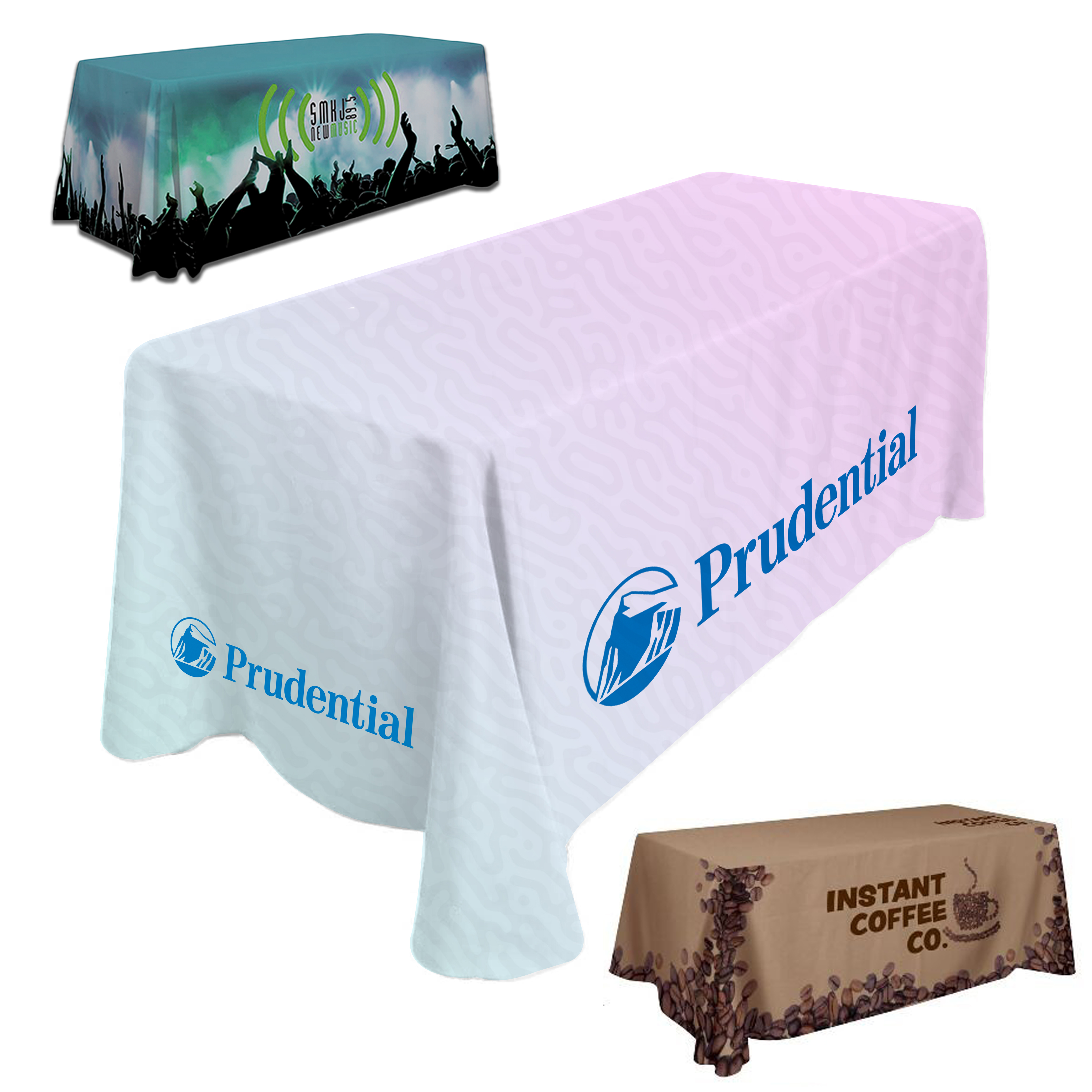 10' X 6' Rectangular Table Cover - Full Bleed Printing 24