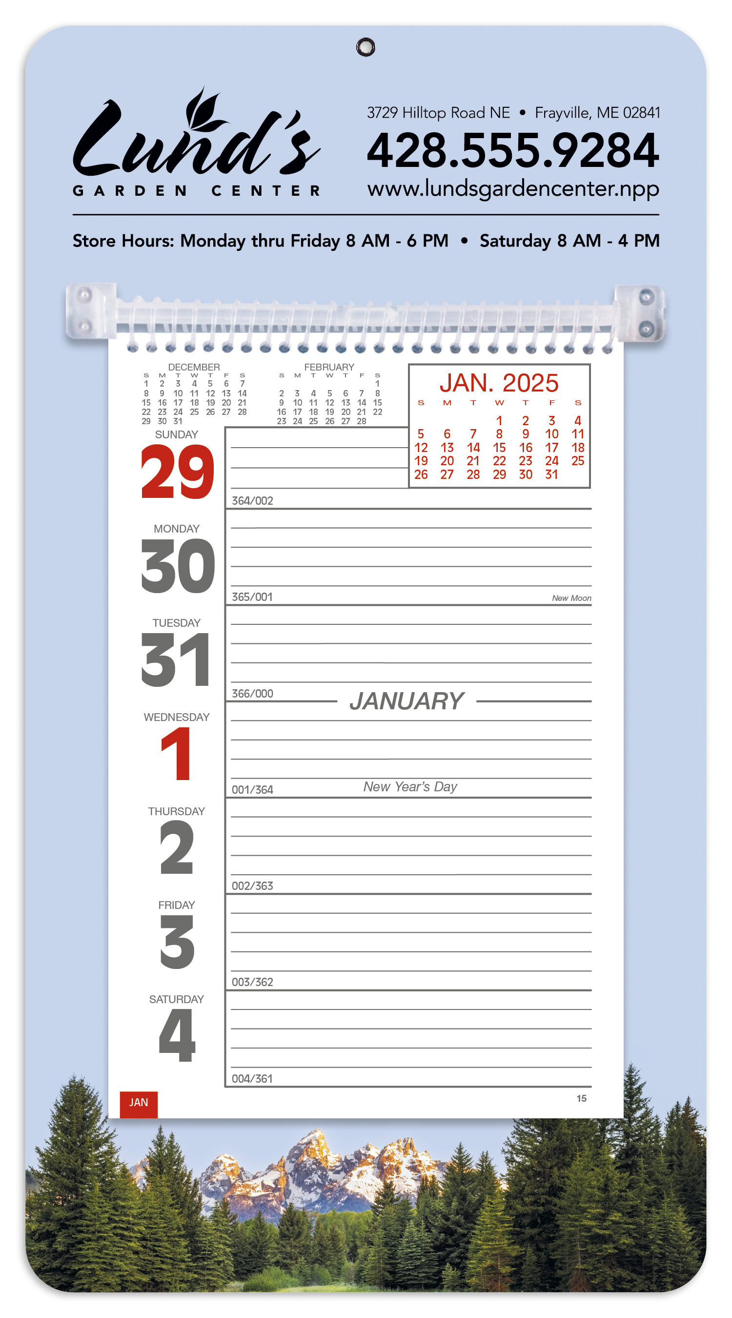 Triumph® Calendars Full-Color Weekly Memo Calendar 22