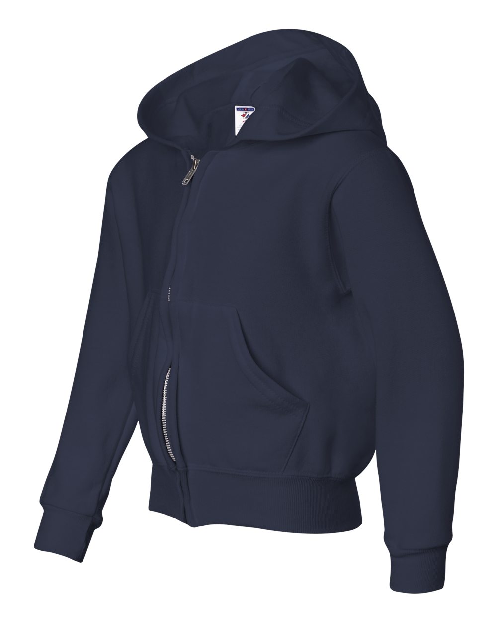 Youth NuBlend® Full-Zip Hooded Sweatshirt - 993BR 19