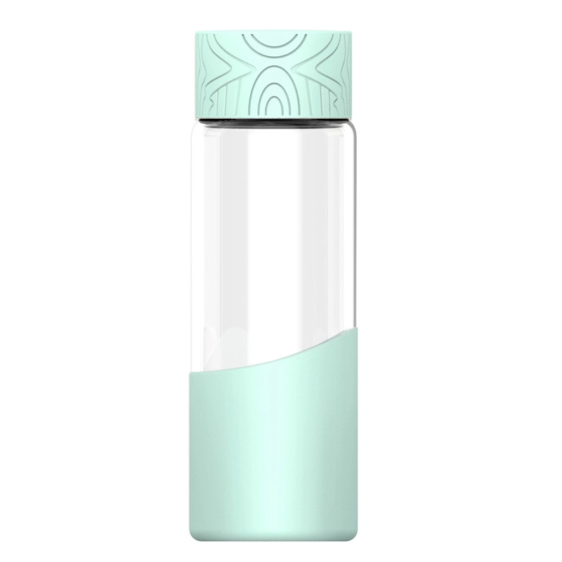 Custom 12 oz High-strength Borosilicate Glass Water Bottle 4