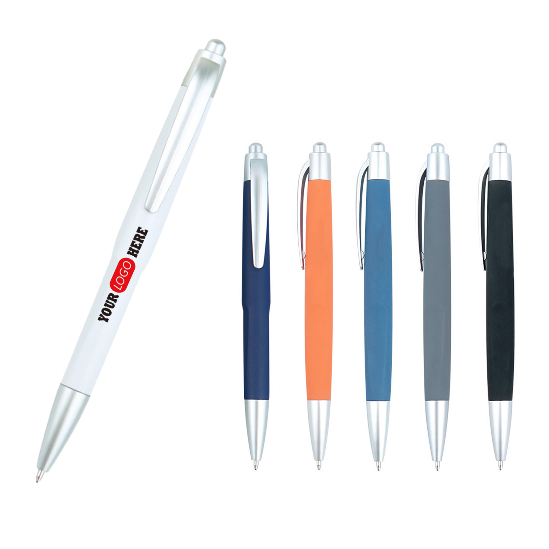 Click Soft Touch Ballpoint Pen 1