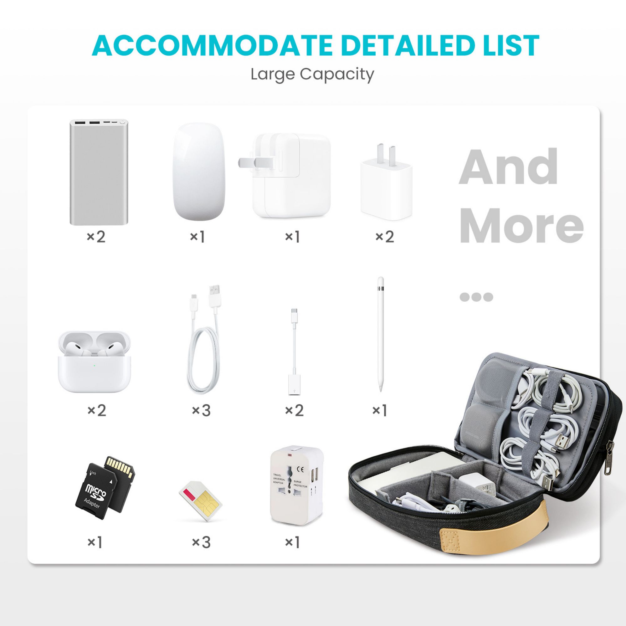 Electronic Organizer Travel Case 4
