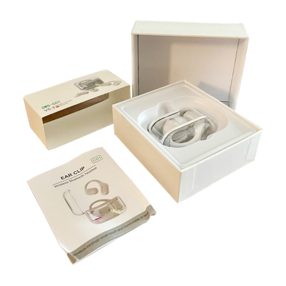 PulsePods Premium Wireless Bluetooth 5.3 Over-Ear Sport Earbuds with Noise Reduction and Mic 8