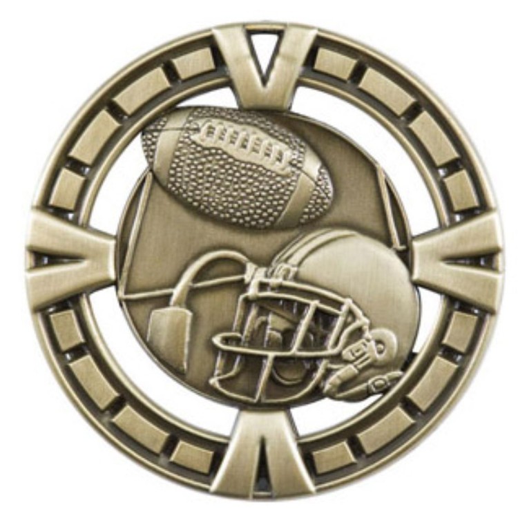 2-1/2" Football BG Medal 2