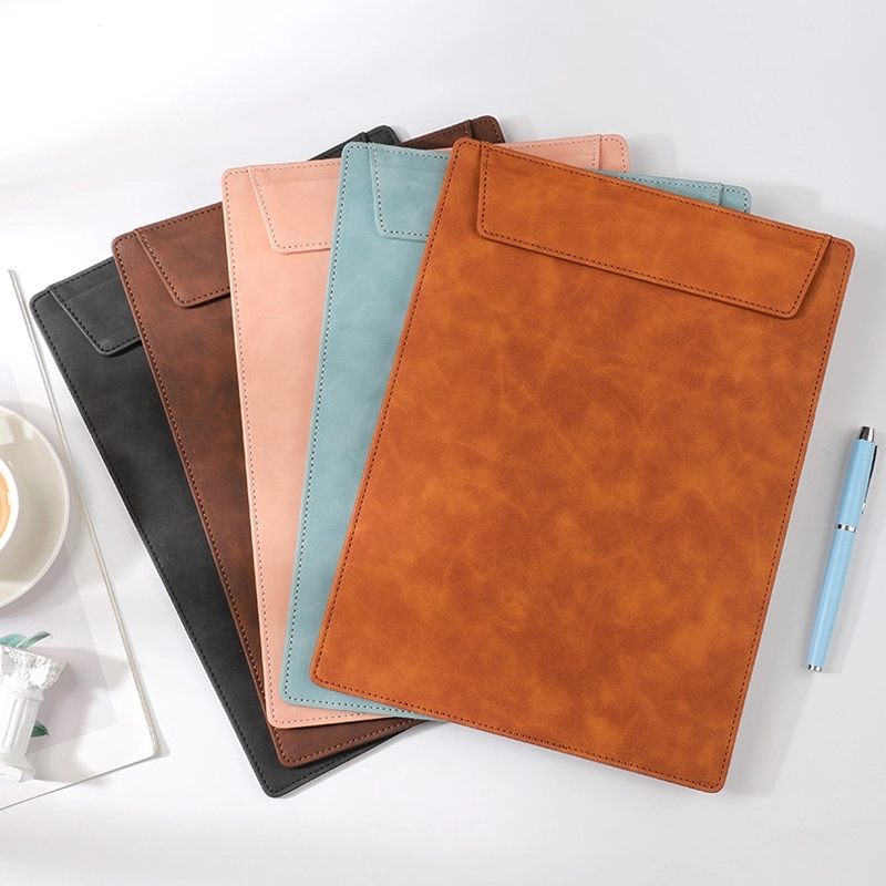 PU Leather A4 Business Hotel Magnet ClipBoard & Writing Pad 11