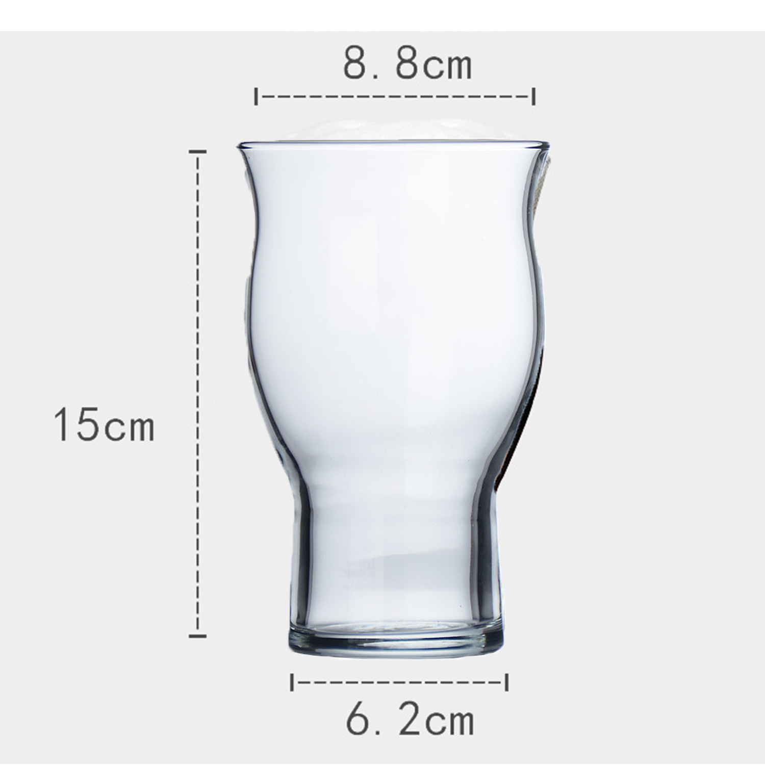 16 oz Pint Glass for Beer Drinking 2
