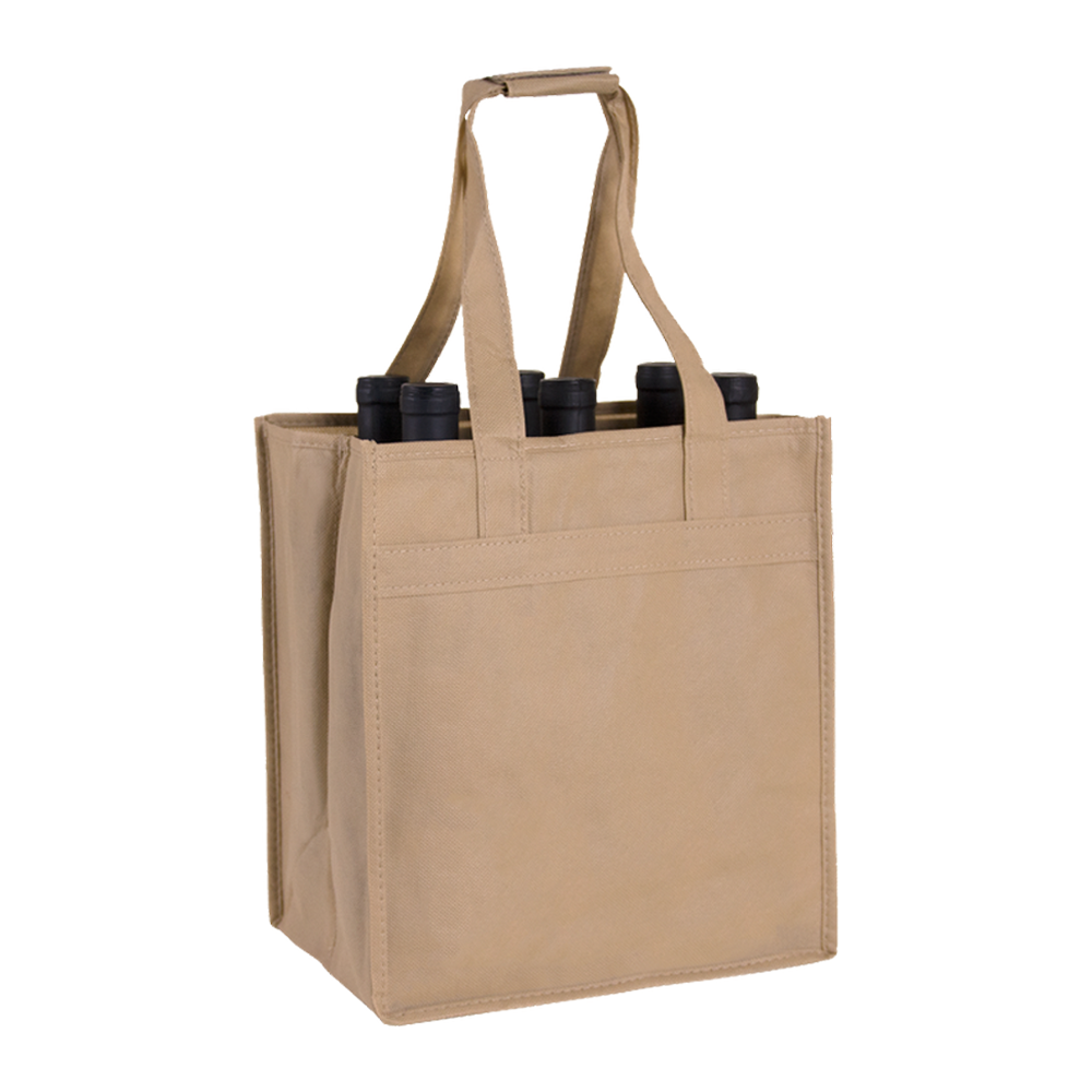 6-Bottle Non-Woven Tote 9