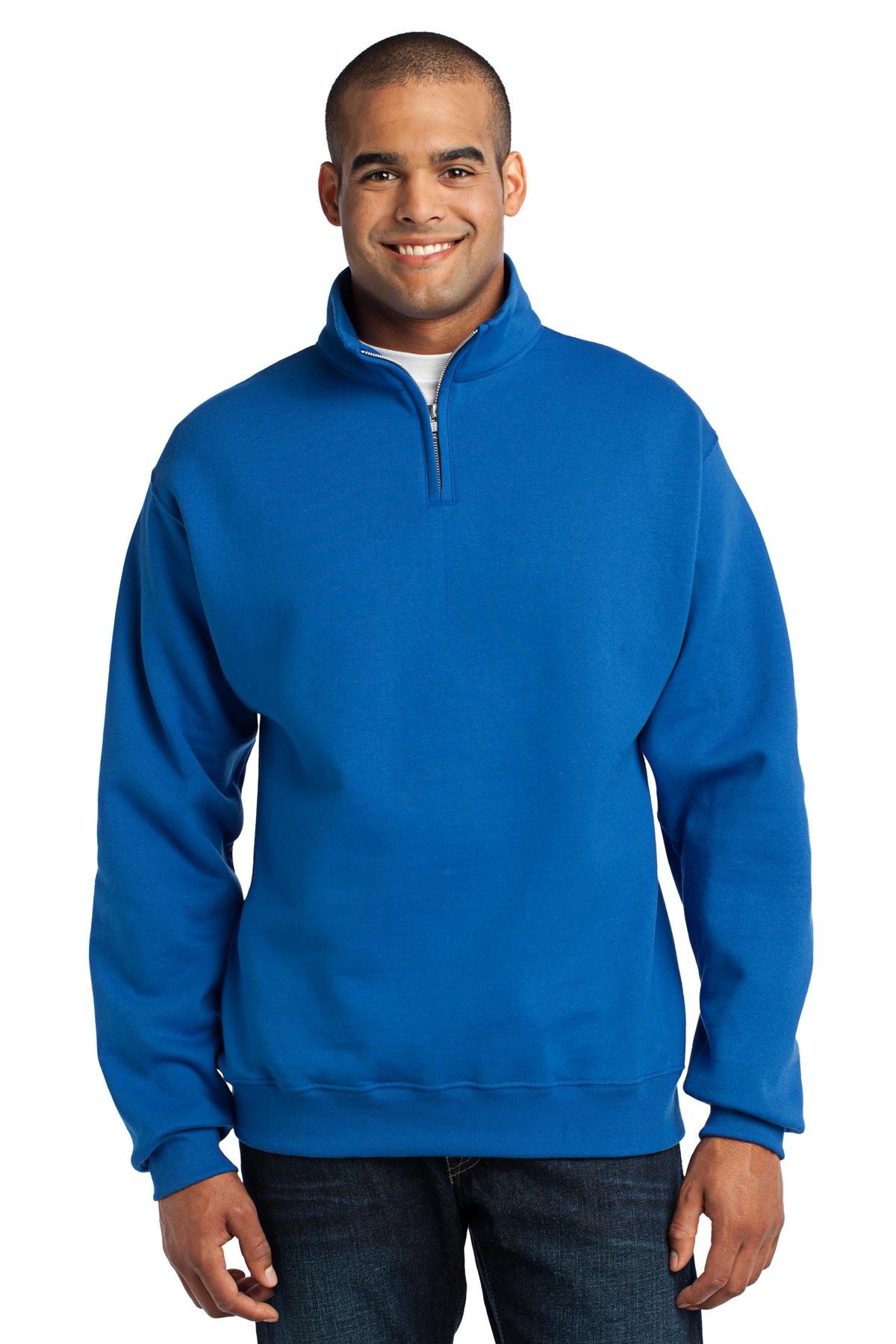 Jerzees® NuBlend 1/4-Zip Cadet Collar Sweatshirt 46