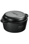 Lodge® 5 Qt Cast Iron Double Dutch Oven 5