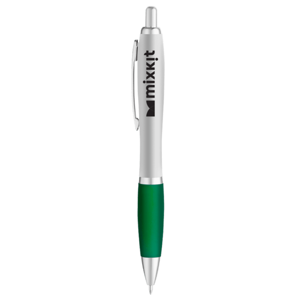 Curvaceous Matte Silver Ballpoint 65
