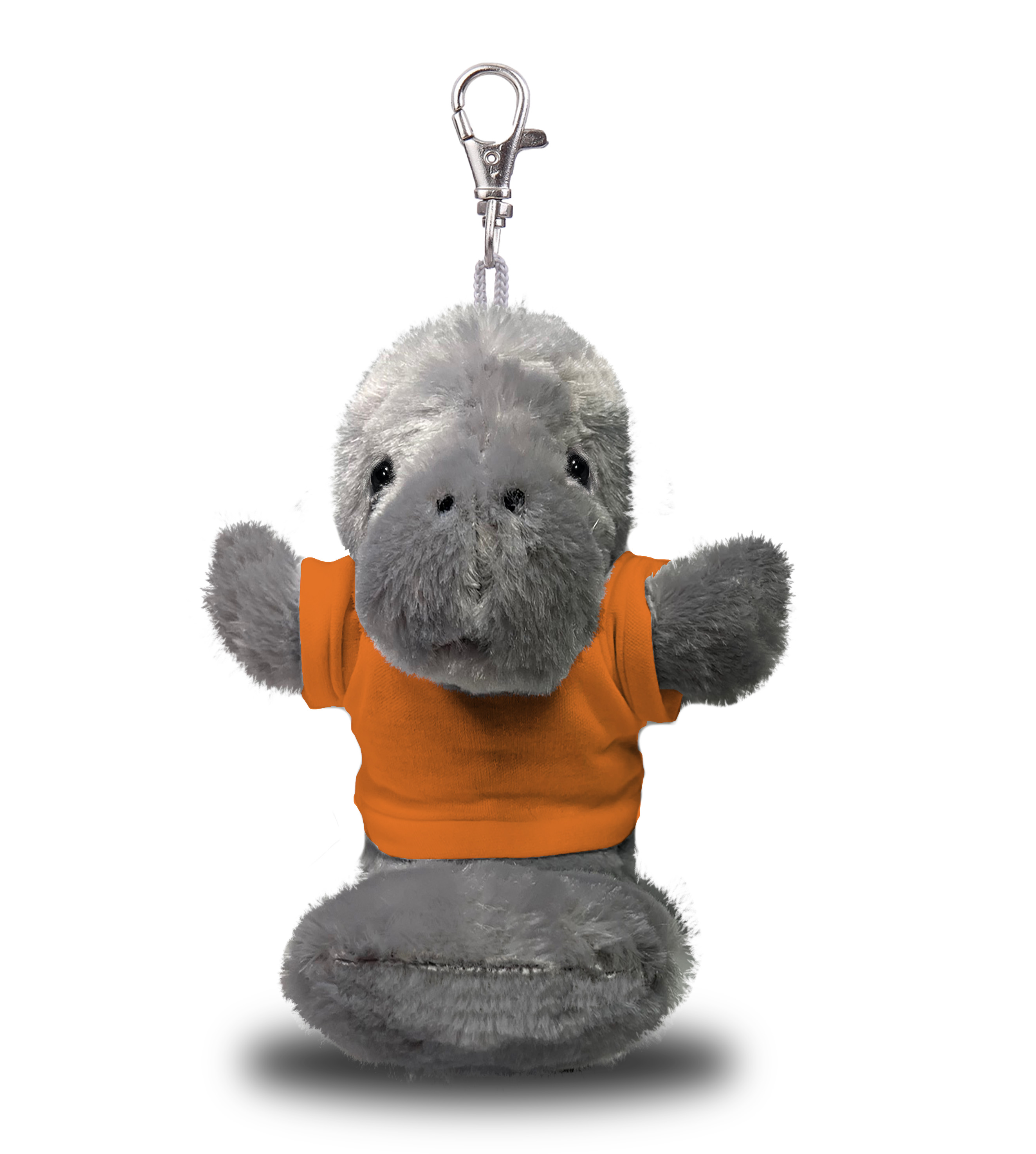 Plush Manatee Keychain with T-Shirt 6