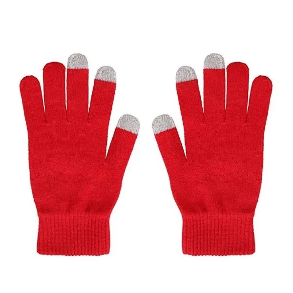 Custom Jacquard Touch Screen Gloves 5